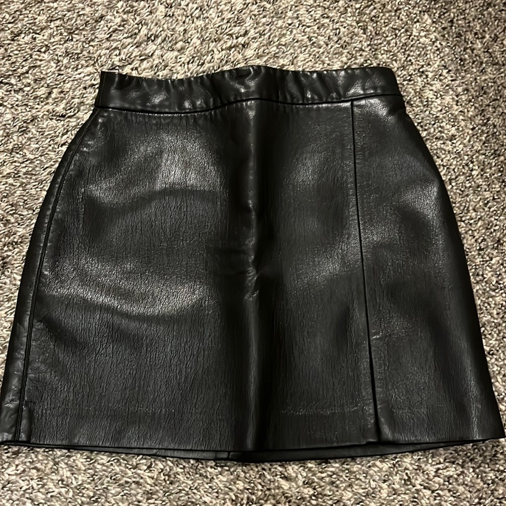 Wilfred black mini skirt